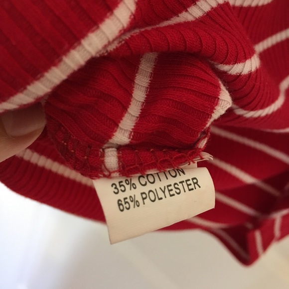 Ribbed striped tee - Picture 4 of 4